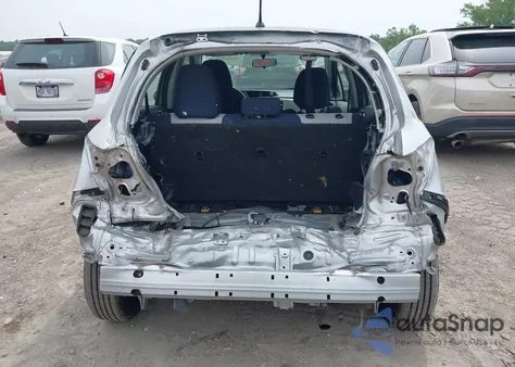 2012 Toyota Yaris L из США, поврежденный, VIN JTDKTUD3XCD502538